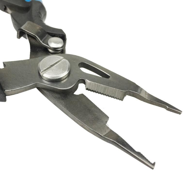 Stainless Steel Fishing Line Cutter Small Fishing Hook Remover Small Fishing Plier Scissors Comfortable Grip Plier