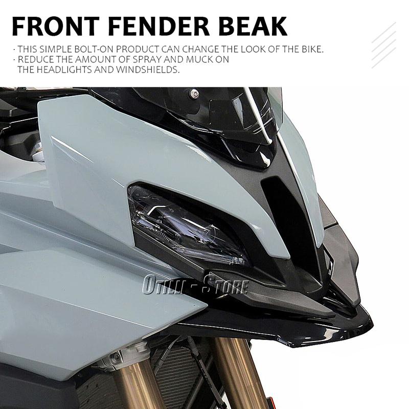 Neu Für BMW S 1000 XR S1000XR s1000xr 2020-2023 Motorrad Schmutzfänger Front Schnabel Verkleidung Verlängerung Radverlängerung Kotflügel