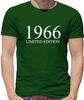 Limited Edition 1966 - Mens T-Shirt - Birthday Present 60th 60 Gift Age