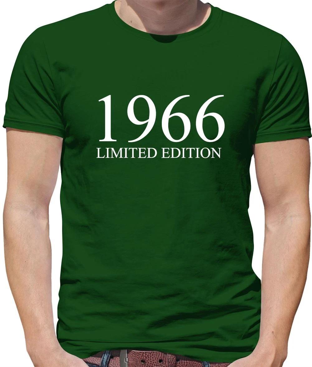 Limited Edition 1966 - Mens T-Shirt - Birthday Present 60th 60 Gift Age 2XL