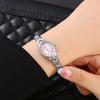 Oval Dial Women Quartz Watches Fashion Luxury Ladies Watch Stainless Steel Wristwatch Gift Dress Clock Reloj Mujer