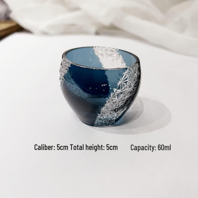 Changqi Hand-carved Kiriko Glass Cup