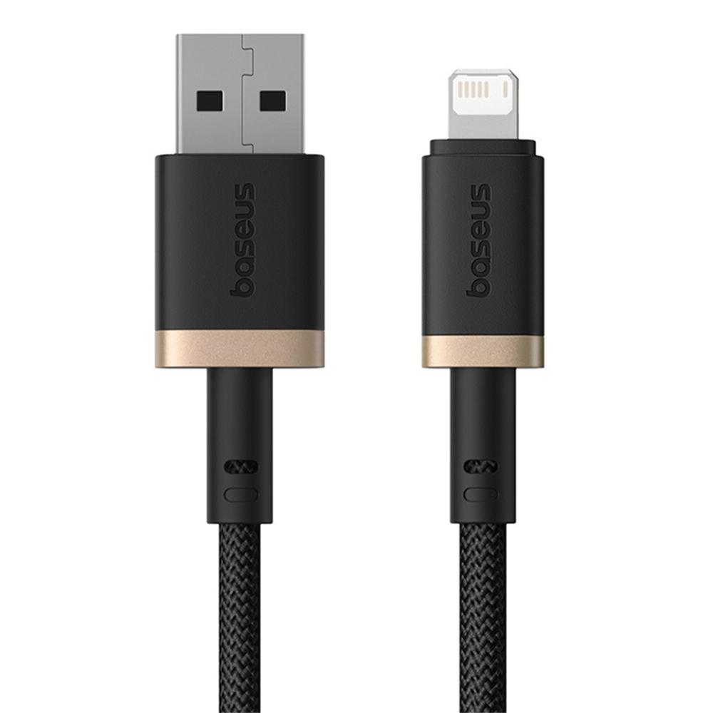 BASEUS Новый кабель для быстрой зарядки серии Cafule 2.4A USB - iP кабель для передачи данных,Длина: 1m A