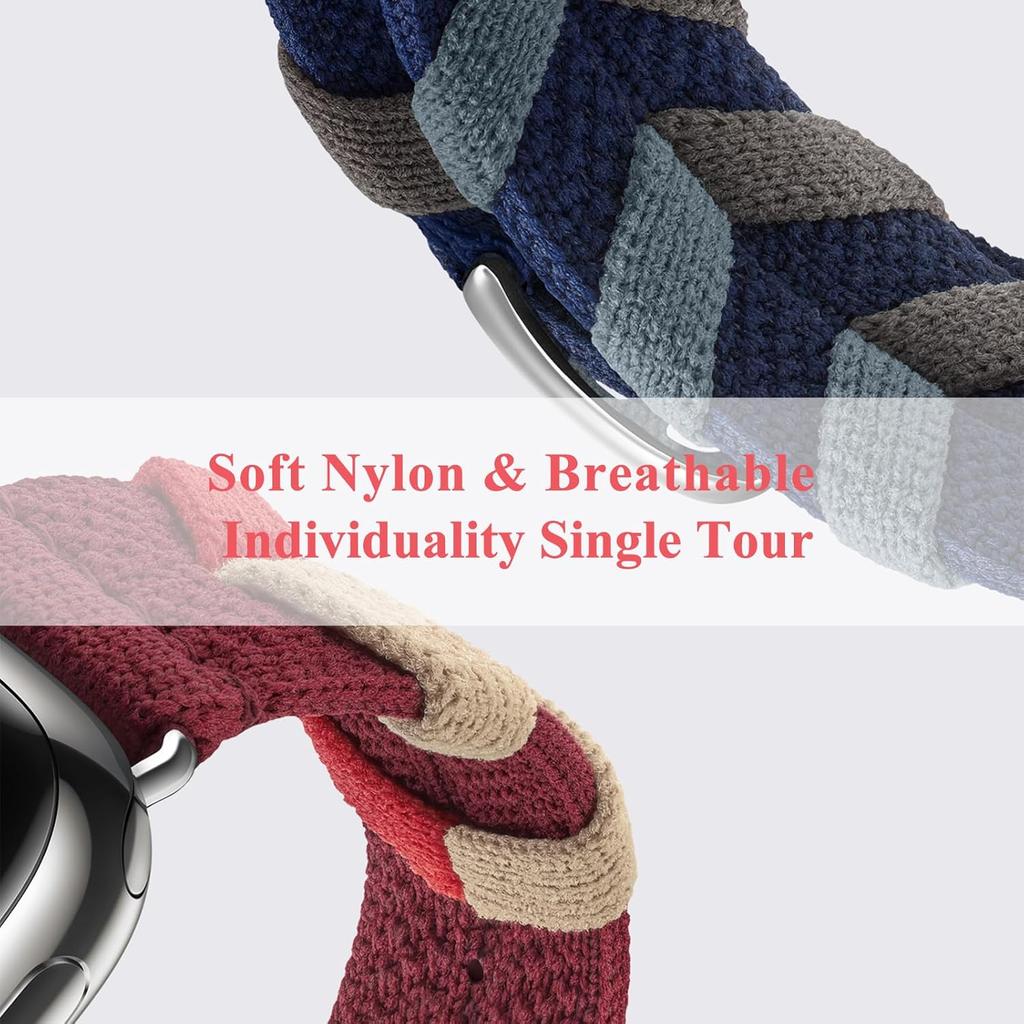 Strap For Apple Watch Ultra 3 49mm 46mm 42mm Braided Nylon Correa For iWatch Series 11 10 9 8 7 6 45mm 44mm 42mm 40mm 41mm Bracelet