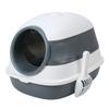 Cat Toilet Litter Box Fully Enclosed Splash Proof Odorless Hooded Cat Litter Pan with Lid for Cats