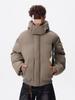 Winter Unisex Thick Hooded Cotton Jacket - Trendy, Loose, Casual, Warm Outerwear