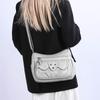 Women's Bag Retro Large Capacity Shoulder Bag Multi-Layer Crossbody Bag Soft Leather Mother Bag