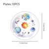Starry Sky Astronaut Party Plates & Decorations - Kids' Birthday Theme