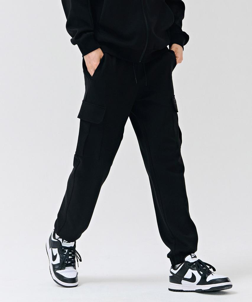 CHASECULT Men'S Cargo Jogger Warm-Up Pants - Black