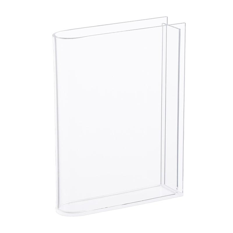 

Clear Acrylic Book Vase for Flowers, Transparent Flower Vase for Home Decor, Simplicity Bookshelf Decor, Unique Stuff