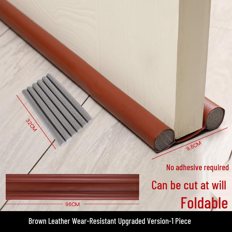 

Ветронепроницаемая звукоизоляционная полоса под дверь третьего поколения - Насекомо- и износостойкое уплотнение для дверей спальни