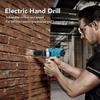 Electric Hand Drill Electric Hand Drill Kit Cordless Brushed Portable Rechargeable with 2 21V Lithium Batteries Blue Power Tool