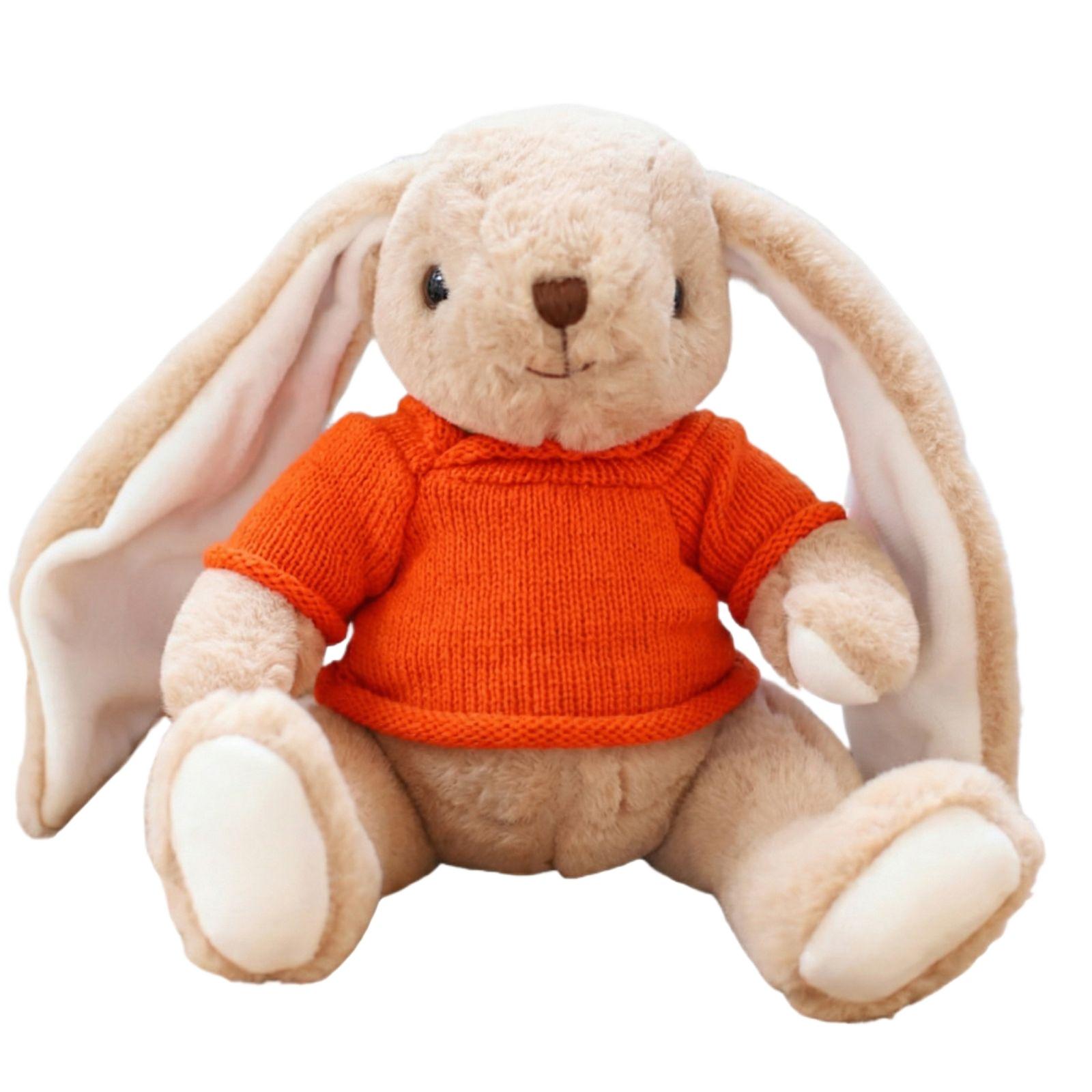 

Easter Bunny Plush Toy Doll Rag Doll One Size шафрановий