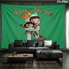 Cat Adventure Custom Name Wall Tapestry Aesthetic Wall Hanging Printed Fabric Blanket Decorative Tapestries For Bedroom Living Room Home Decor
