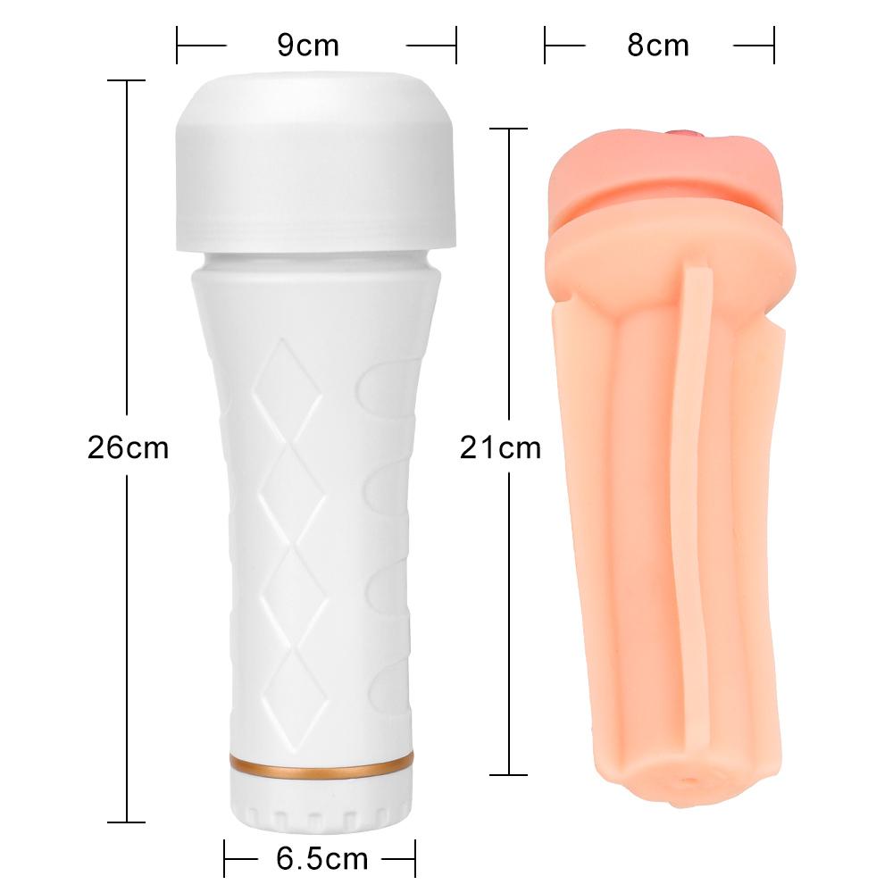 Real Pussy Artifical Vagina Sexy Light Shape Big Male Masturbation Cup Penis Pump Sex Toys For Men Adult Products