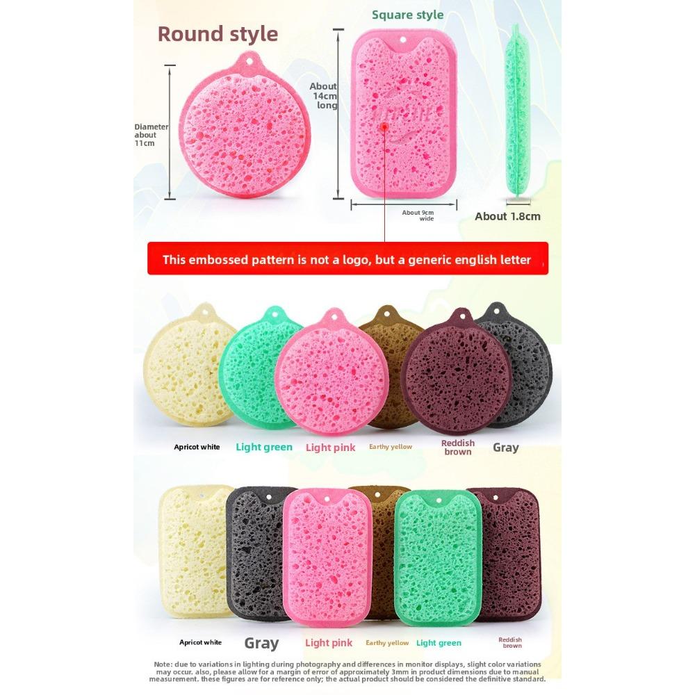 10-1pcs Colorful High Foam Seaweed Sponge for Kitchen Cleaning, Dishwashing Sponge Block, Honeycomb Porous Sponge, Scouring Pad, Magic Wiping