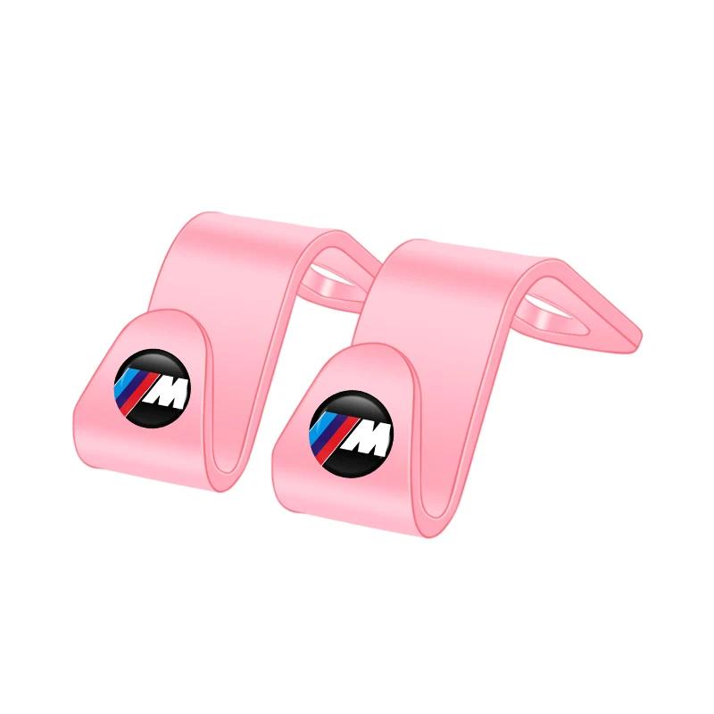 BABD1 2025 Hot Car Interior Seat Hooks Sundry Storage Holder For BMW M Power I3 G08 F15 F16 G20 G30 G11 G12 E36 E34 F94 F95 F97 F98 F9