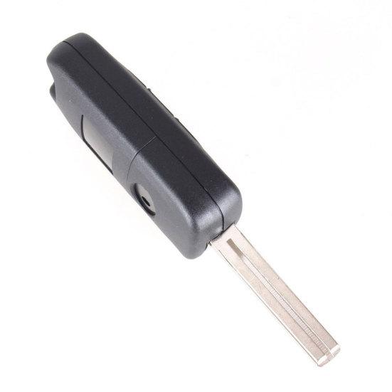Custodia protettiva per chiave remota sostitutiva per auto con 3 pulsanti Flip Floding per Kia Picanto