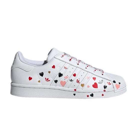 Adidas Wmns Суперзвезда ко Дню святого Валентина FV3289 чёрный/белый