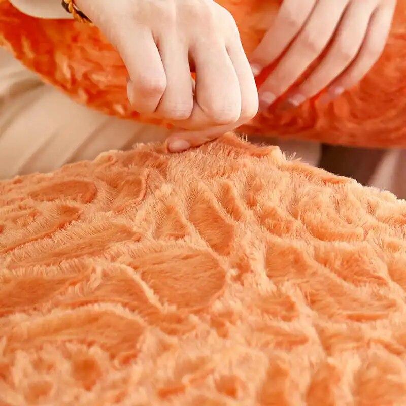 Husă pentru canapea, catifea trandafir, îngroșată, anti-alunecare, pluș, ultra-moale, husă pentru canapea pentru colț, 1/2/3/4 locuri Protector de mobilier