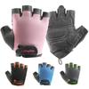 Cycling Gloves Half Finger Men's and Women's Non-slip Breathable Sunscreen Foreign Trade Cross-border Outdoor New Fitness Sports Gloves