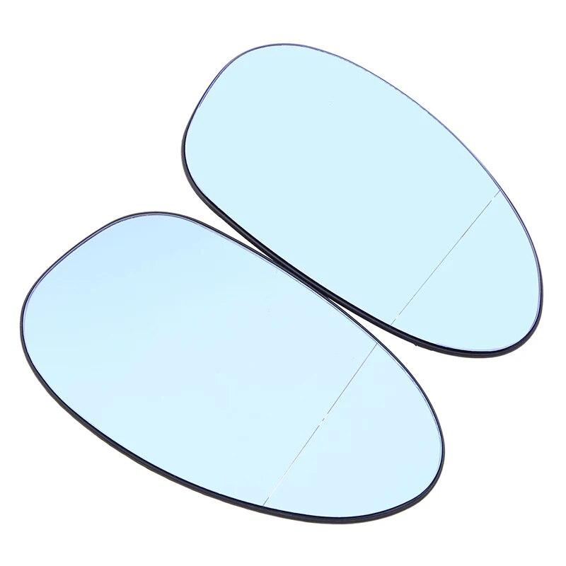Rétroviseurs de voiture en verre avec chauffage, pour BMW série 1 E87 3 portes 2004 2005 2006 2007 2008 2009 2010 2011 bleu