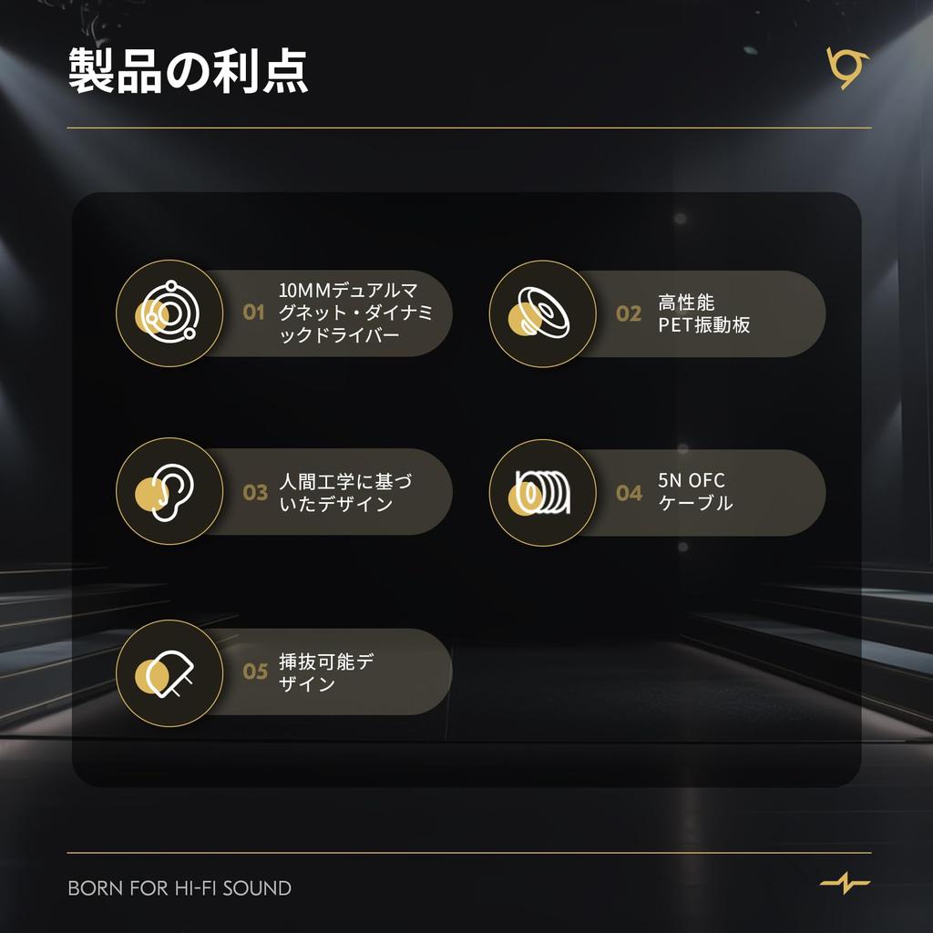 Yinyoo CCZ MC02 Aura Gaming HIFI Sound Deep Noise 10mm PET Double Magnetic Dynamic Treble 5N OFC Compatible with Interface Wired No Earphones, Wired,