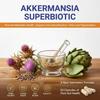 Akkermansia Superbiotikum Lebergesundheit & Stoffwechselunterstützung (60 Kapseln)