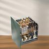 Stainless Steel Pull-Out Cabinet Storage Basket