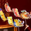 Luminous Toys Mid-Autumn Dragon Dance Lantern DIY Craft Handheld Dragon Lantern  Children's Toys