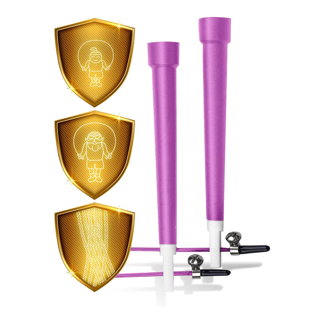 Neo-Sport Exercise Jump Rope, Violet