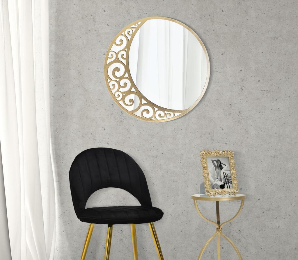 Wall Mirror Abstract Moon Cm Ø 72X1
