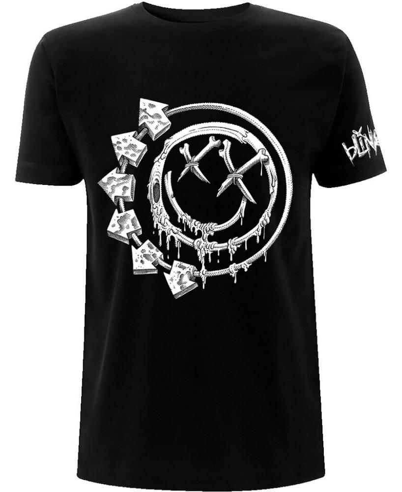 Blink 182 'Bones Smile' (Black) T-Shirt NEW & OFFICIAL!