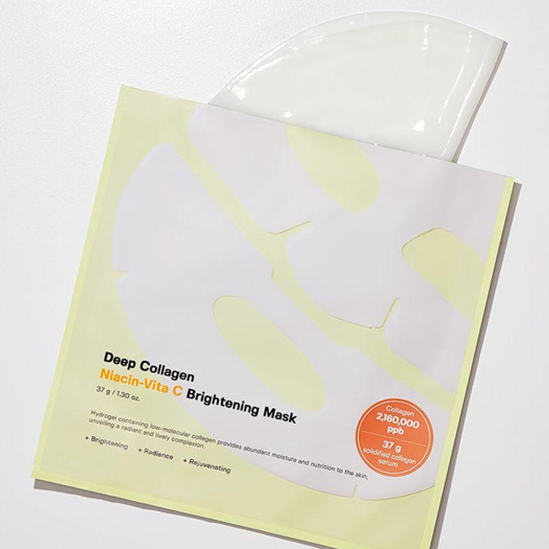 [4/8 sheets] Deep Collagen Niacin Vita C Brightening Whitening Mask Pack 8 sheets (1 box) (16,000 won)