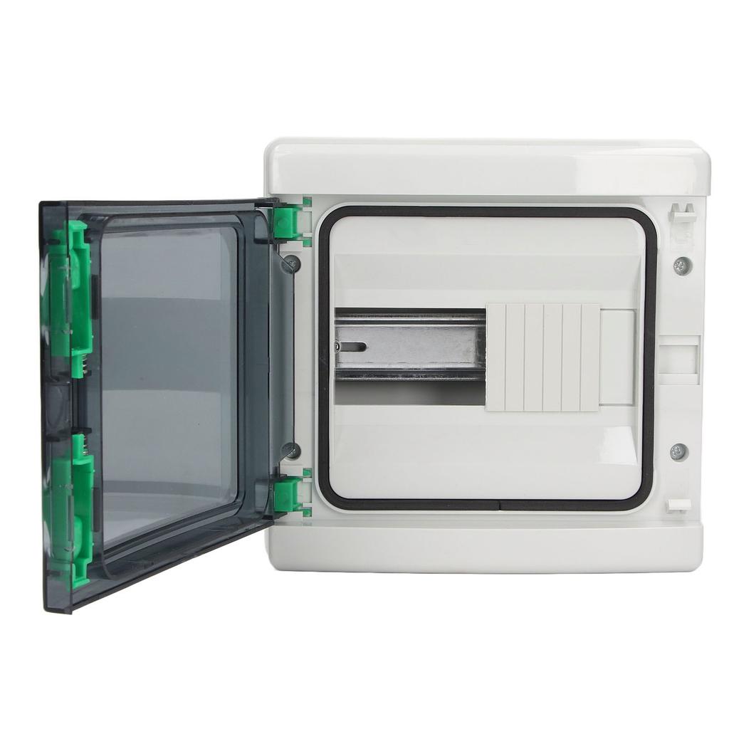 Verteilerschutzkasten 8-fach IP65 Wasserdicht DIN-Schienenmontage Sicherungskasten für Außen Innen