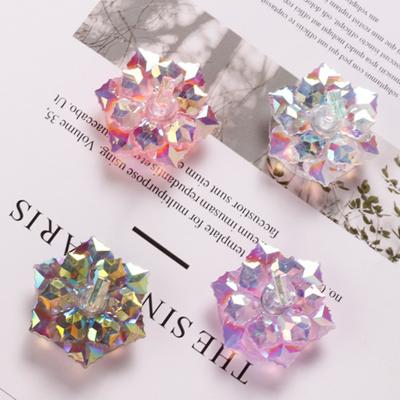 Lotus Shape Nail Display Stand Flexible Mini Practice Holder Aurora Showing Shelf Tools