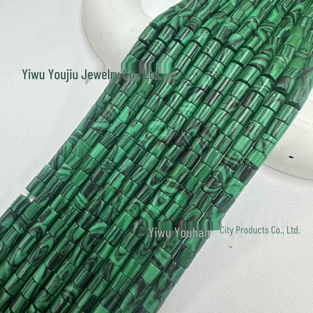 4x4mm Natural Stone Cylinder Beads for Handmade DIY Jewelry, Bracelets & Necklaces