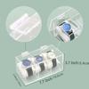 Watch Arrangement Case Transparent Acrylic Watches Box with Protective Pillows Elegant Wristwatch Storage Organizer