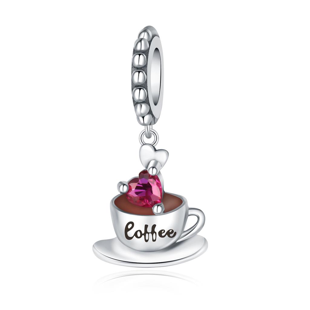Copper Gourmet Bread And Coffee Series Charms Beads Fit Original Braceletsdiy Jewelry Fine Gifts