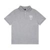 Mens Oversized Waffle Knit Long Sleeve Tee With Washed Print Soft Cotton Blend Winter Casual Wear