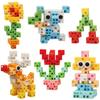 Artec Pastel Block Bucket 220 Pieces Educational Toy Creative Building Blocks for Boys and Girls 76537