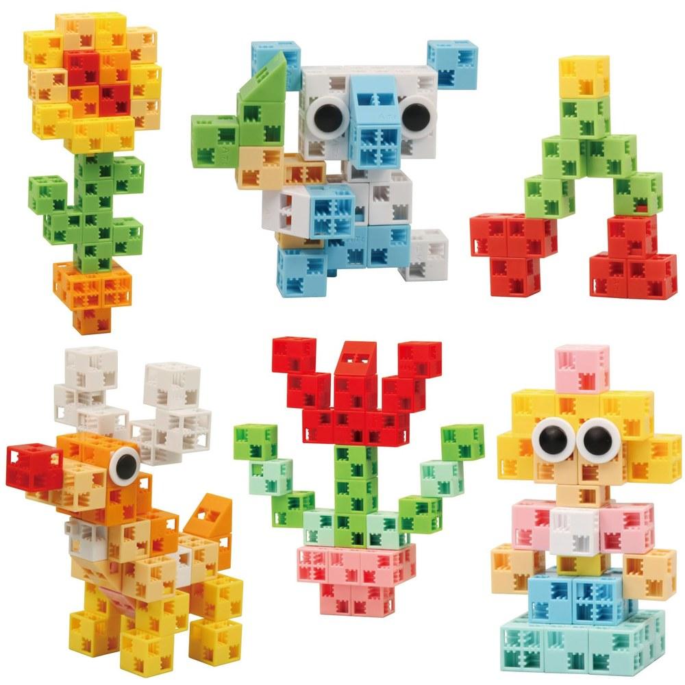 Artec Pastel Block Bucket 220 Pieces Educational Toy Creative Building Blocks for Boys and Girls 76537