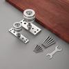 Folding Door Hanging Wheel Sliding Door Pulley Cabinet Door Roller Hanging Track Pulley Wheels Doors Window Hardware Accessories