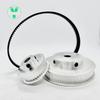 HTD3M 40T 80Teeth Timing Pulley Belt Set Belt Width 15mm Bore 5~25mm Reduction 2:1 Deceleration 3M Pulley Kit Synchronous Wheel
