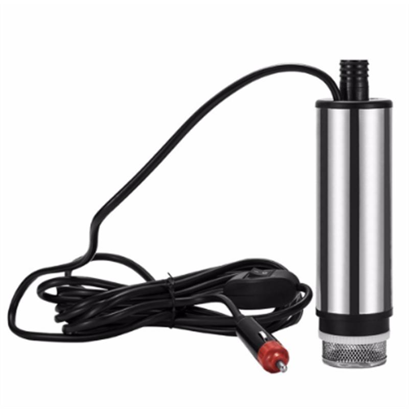 DC 12V 12l/min 38/51MM Electric Submersible Pump For Pumping Diesel Oil Water Fuel Transfer Pump Oil Suction Pump , 12 24 V Volt