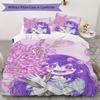 Omori Game 6 Pattern Bedding uilt Set uilt Cover Pillowcase Home Decoration Birthday Gift (1 * duvet cover + 2 * pillowcase without core)101
