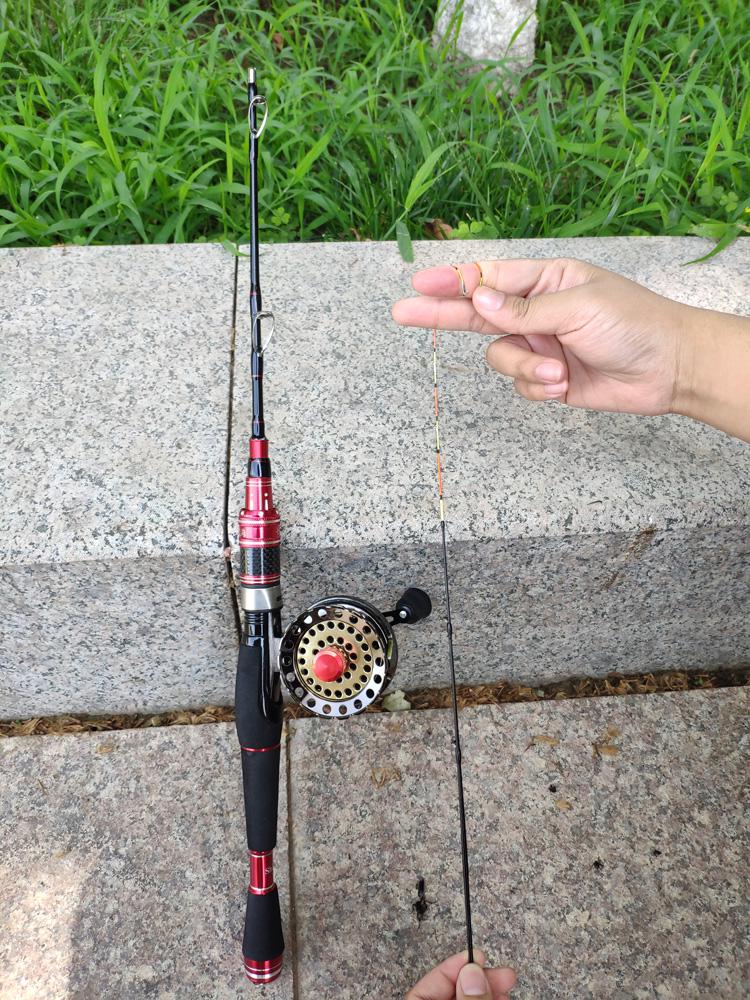 Compact 60-80cm Portable Fishing Rod – Mini Raft, Casting, Surf, and Ice Lure Rod