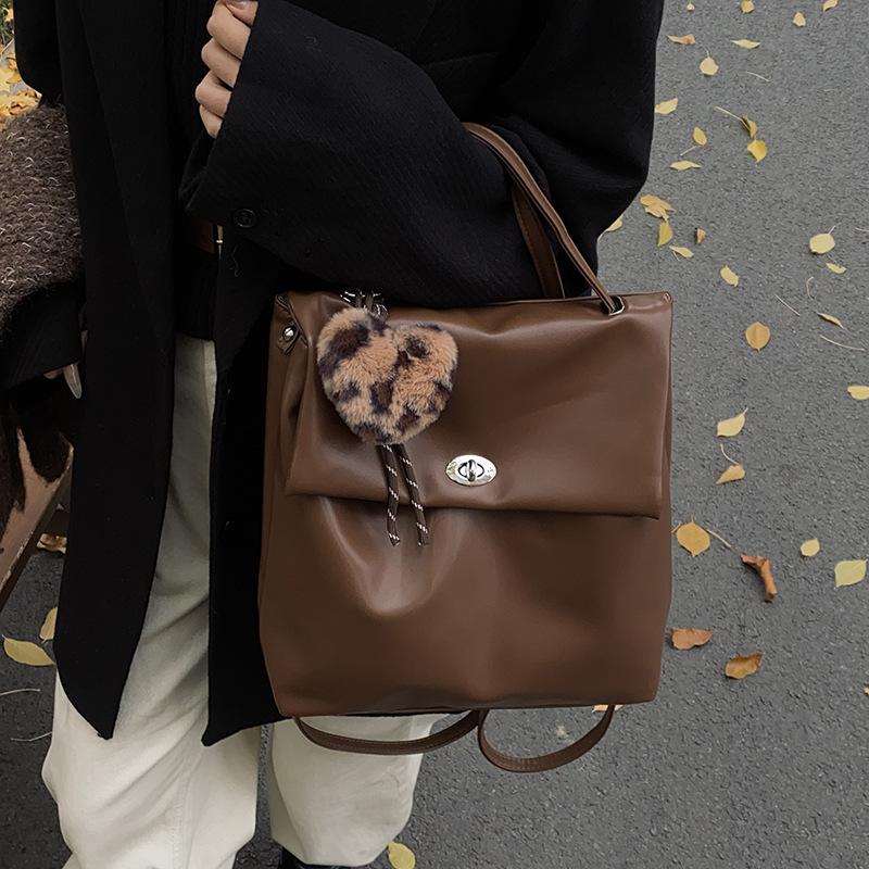 Student Class Backpack Women's 2025 New Trend Fashion Student Bag Premium Versatile Women's Bag