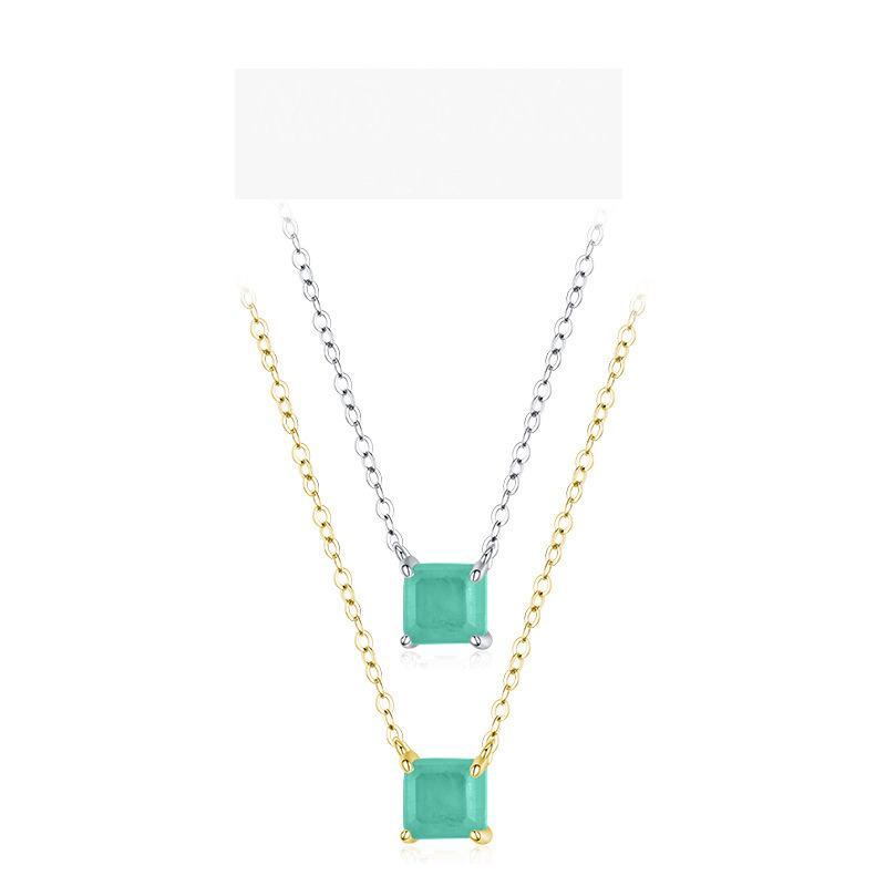 Tancise S925 Sterling Silver Luxury Personality Pendant Necklace Women's Classic Tide Necklace