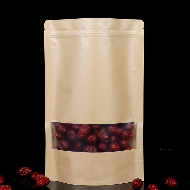 Handon Kraft Paper Window Self-Sealing Bags